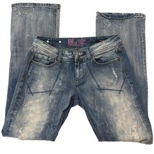 Y2K ReRock for express jeans boot cut